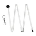 thumbnail image 2 of Postes de lona,Postes de lona,​​varillas para carpas,toldos,postes de soporte para toldos,Varilla de refugio para exteriores de metal ajustable,Postes de hamaca desmontables,ligeros y, 2 of 8
