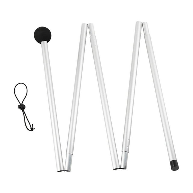 Poste de lona perfecl para tienda de campaña soporte telescópico 160cm 5 secciones