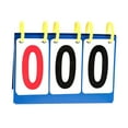 thumbnail image 4 of STOBOK Portable Blue Scoreboard Flipper with Stand for Sports Scorekeeping PVC Waterproof Durable, 4 of 8