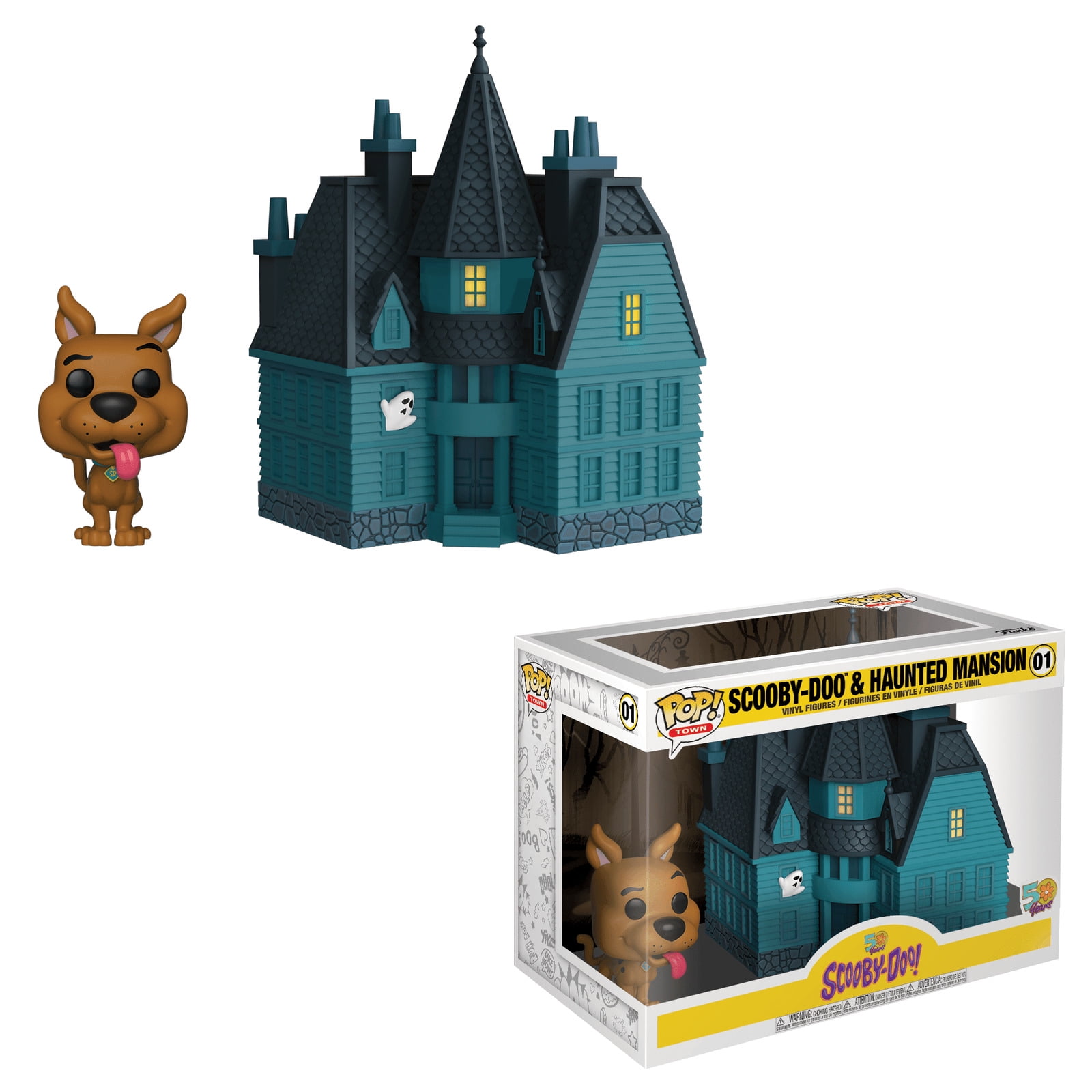 Funko Pop! Town: Scooby Doo - Haunted Mansion - Walmart.com - Walmart.com