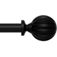 thumbnail image 6 of Yafa Home Fashion Adjustable Curtain Rod for Windows, 3/4 inch Pole Single Curtain Rod With Ball Finials, All Hardware included., 6 of 7