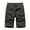 Army Green, variant on Cargo Shorts Men Plus Size Big & Tall Gym Shorts Casual Below Knee Summer Outdoor Twill Cargo Shorts with 6 Pockets Army Green,XXL