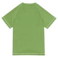 thumbnail image 6 of FORMRS Boys Rash Guard with Short Sleeves UPF 50+ Swim Shirts Sizes 3-12T, Green Martini Glass, 6 of 6