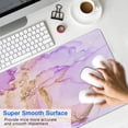 thumbnail image 4 of Cute Pink PU Leather Desk Mat - Waterproof & Large for Gaming, Office & Home Use, 4 of 7