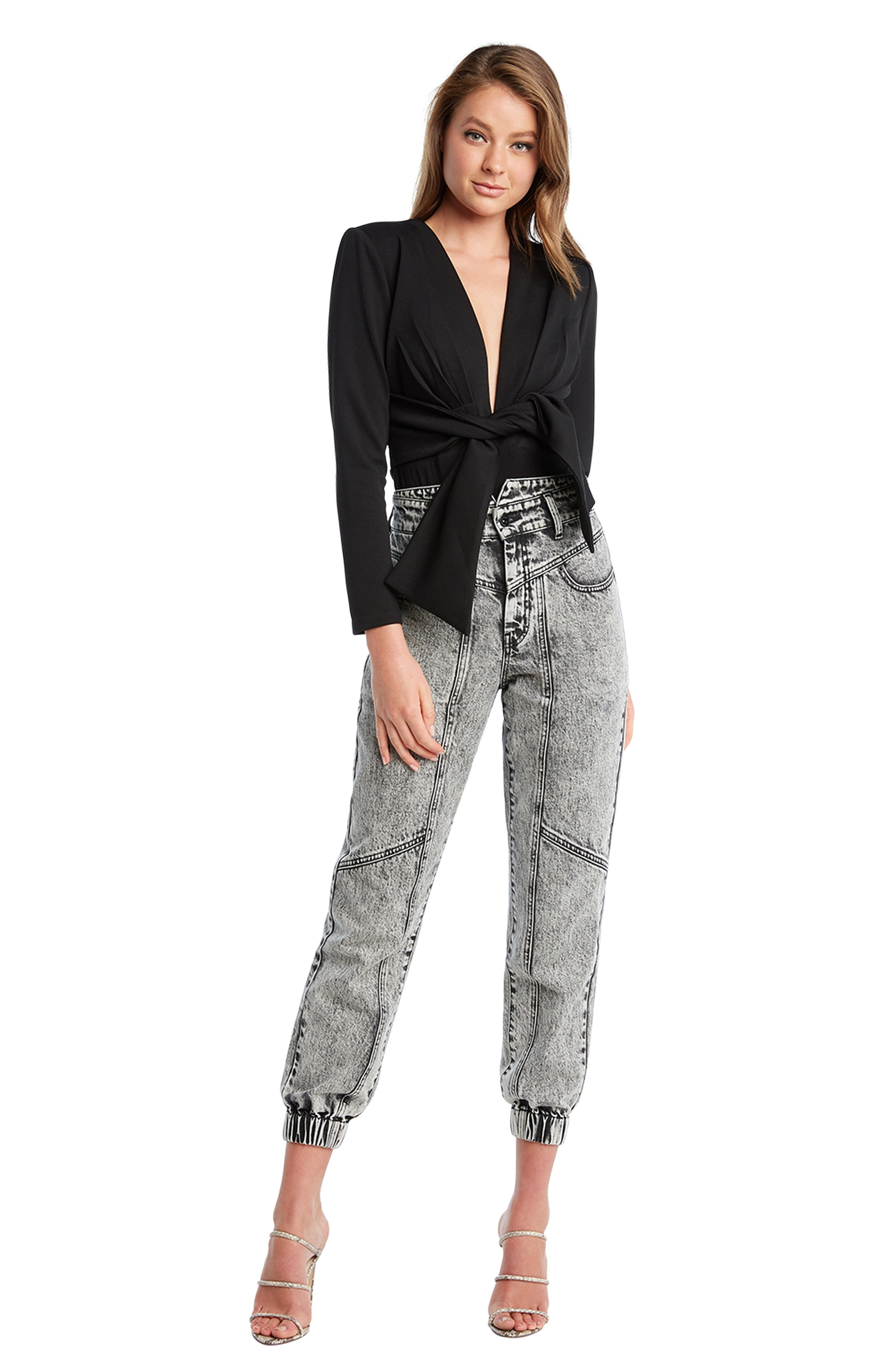 women's acid wash jeans