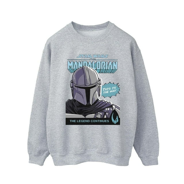 Star Wars The Mandalorian Chandail en Molleton Homme Mando Couverture de Bande Dessinée