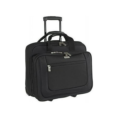 UPC: 0030918003343 | Solo USLPT1364 US Luggage Classic Rolling Laptop Portfolio Case Black