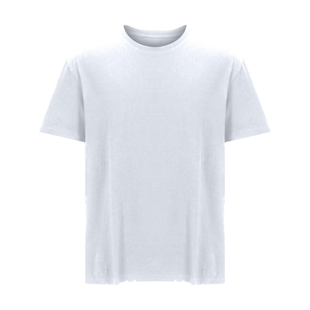 pstuiky Camisa de manga corta para hombre, Camiseta informal de verano para hombre, de color liso, holgada, de manga corta y cuello redondo camisas casuales para hombre l