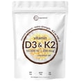 thumbnail image 1 of Suplemento de microingredientes: vitamina D3, 5000 UI con K2, 100 mcg, 1 of 7