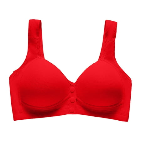 Riforla Women s Comfortable and Sexy Transparent Shoulder Strap Cordless Backless Spongeless with Convertible Shoulder Straps Bras for Older Women RD1 38