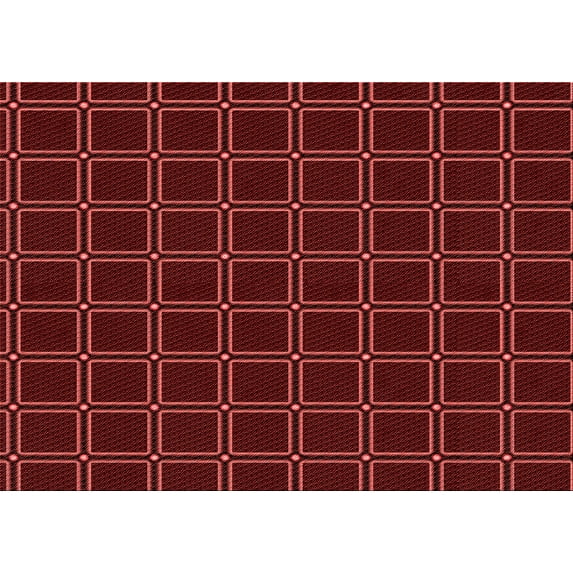 Ahgly Company Indoor Rectangle Patterned Maroon Red Area Rugs, 7' x 9'