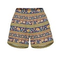 thumbnail image 2 of Womens Summer Shorts Loose High Waisted Elastic Flowy Ruffle Casual Cute Beach Short, 2 of 3