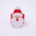 thumbnail image 1 of NETSENG 8pcs Christmas Napkin Rings Napkin Holders Christmas Party Banquet Dinner Table Decor, 1 of 6