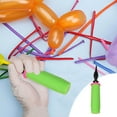thumbnail image 5 of Vacemry Under $5 Double Action Balloon Pump, Hand Held Balloon Inflator with Two Nozzles, Manual Air Pump for Latex Foil Balloons, Quick Fill Balloon Blower, 5 of 5