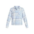 thumbnail image 6 of Time and Tru Women's Cropped Flannel Shirt, Sizes XS-XXXL, 6 of 6