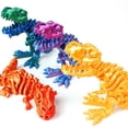 3D Printed Dragon Set Crafts Model Decoration Fidget Rotatable ...