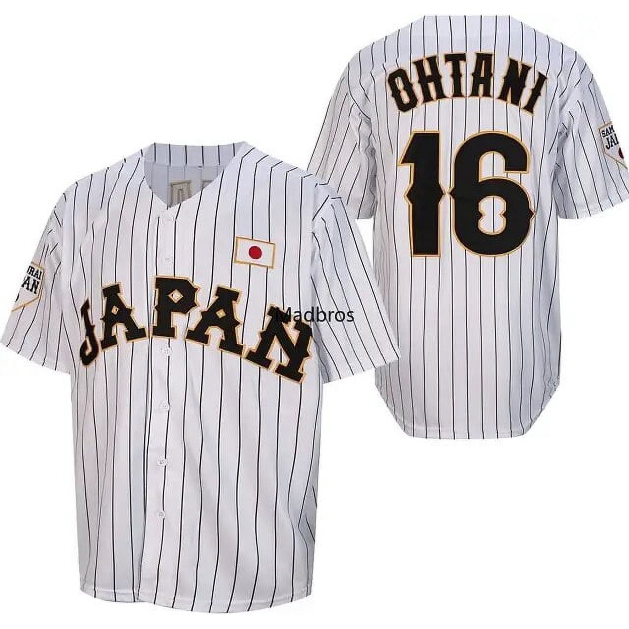 Ohtani Jersey 16 Japan Baseball Jerseys Famous Player Short 