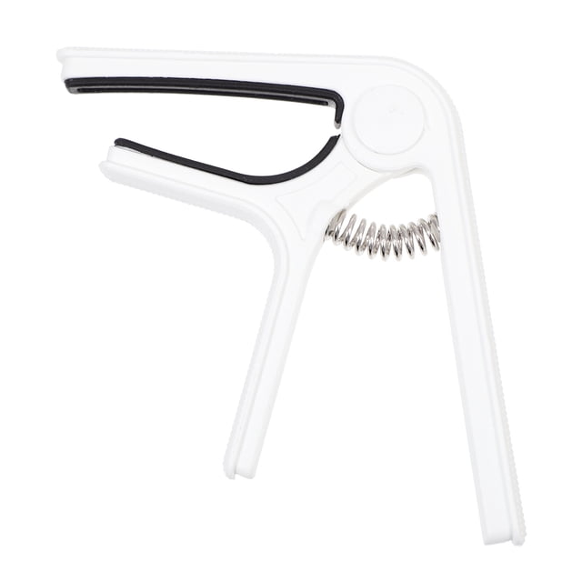 MasteelfCA Capo Guitare en Acier Simple Universel Portable en Plastique Multifonctionnel