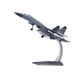 thumbnail image 4 of Adorno de mesa con modelo de avión de chino J11 a escala 1:72 con soporte de exhibición para colección de aviones, 4 of 9