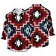 thumbnail image 2 of Tops de Otoño Para Hombre Botones Casuales Playa Camisa de Manga Corta Con Estampado Sin Posicionamiento Blusa Odeerbi ODB179823, 2 of 5