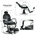 thumbnail image 5 of BarberPub Heavy Duty Metal Barber Chair All Purpose Hydraulic Salon Beauty Spa Chair 8730, 5 of 7
