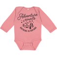 thumbnail image 3 of Inktastic Adventure Awaits Outside in Nature with Tent and Mountains Boys or Girls Long Sleeve Baby Bodysuit, 3 of 5
