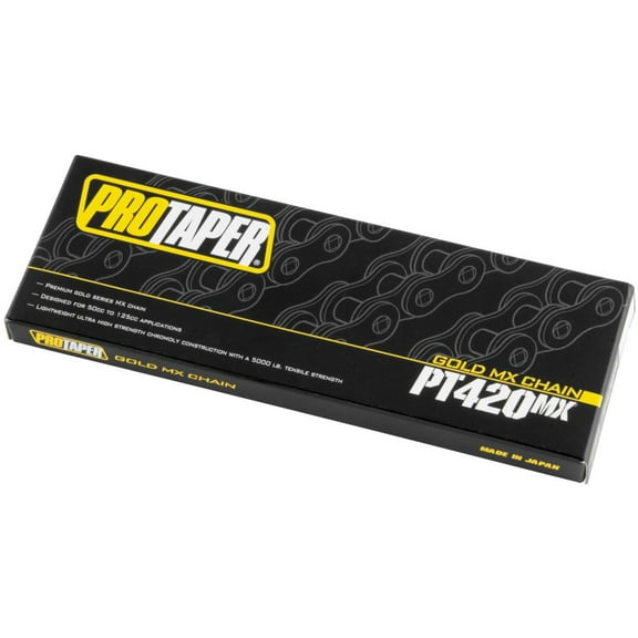 ProTaper Gold Series 420MX 134 Links Gold Chain w/Masterlink 023101