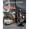 thumbnail image 2 of VEVOR RV Scissor Jacks 5000 lbs 23.4 in RV Stabilizer Leveling Scissor Jacks Set of 2, 2 of 9