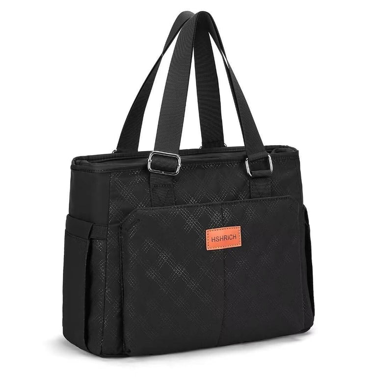 Holuxer Large Lunch Bag for Women, 14L Black photo 1