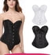 thumbnail image 5 of Corsé deshuesado con cordones para mujer, corpiño, lencería, Bodyshaper, Top, corsé de princesa, negro, 5 of 6