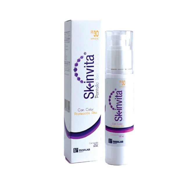 Pantalla Solar Sk-invita Con Color 50 ml