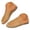 Gold, variant on Women's Mesh Flat Slippers Fishnet Flat Sandals Hollow Out Slip on Slide Shoes Summer Closed Toe Mules Outdoor Silver 9