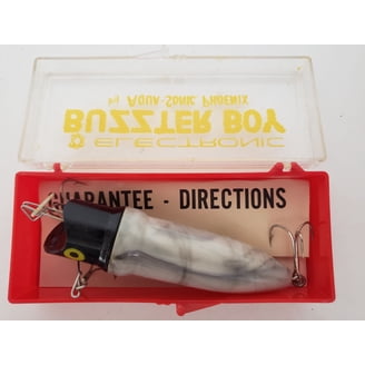 Vintage 1960 Buzzter Boy Electronic Fishing Lure by Aqua-Sonic, White - Walmart.com Vintage 1960 Buzzter Boy Electronic Fishing Lure by Aqua-Sonic, White - Walmart.com