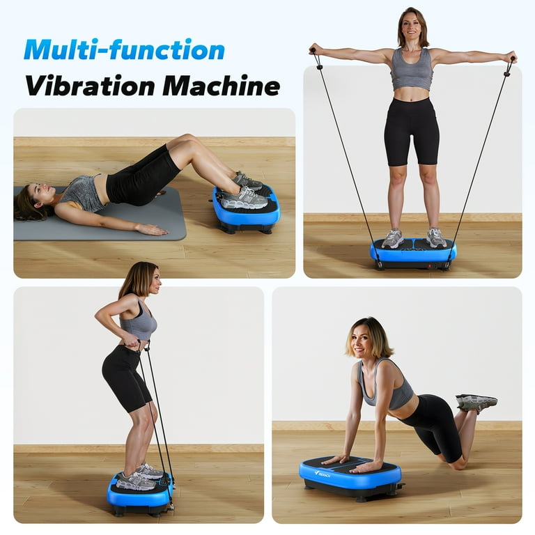 MERACH Vibration Plate Exercise Machine for Lymphatic Drainage