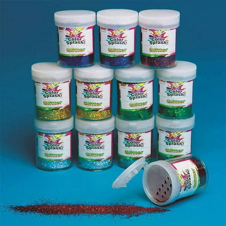 Color Splash! Multi-color Glitter (12 Pack)