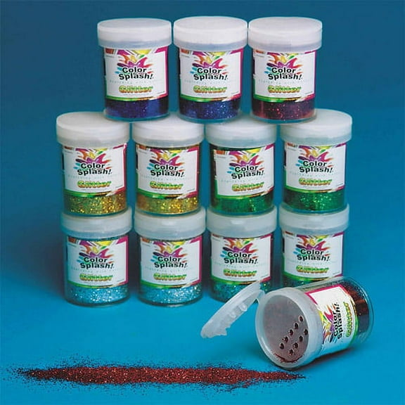 Color Splash! Multi-color Glitter (12 Pack)