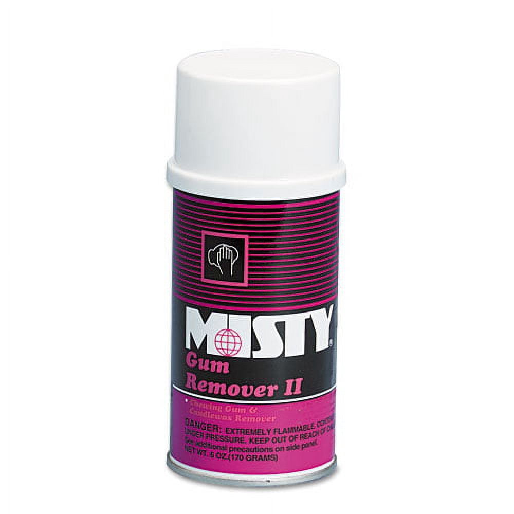 Misty Gum Remover II, 6oz Aerosol, 12/Carton
