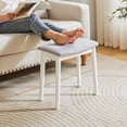 thumbnail image 4 of Cojín de sillín con patas de madera maciza, diseño Vanity Stool, Ibuyke, 4 of 9