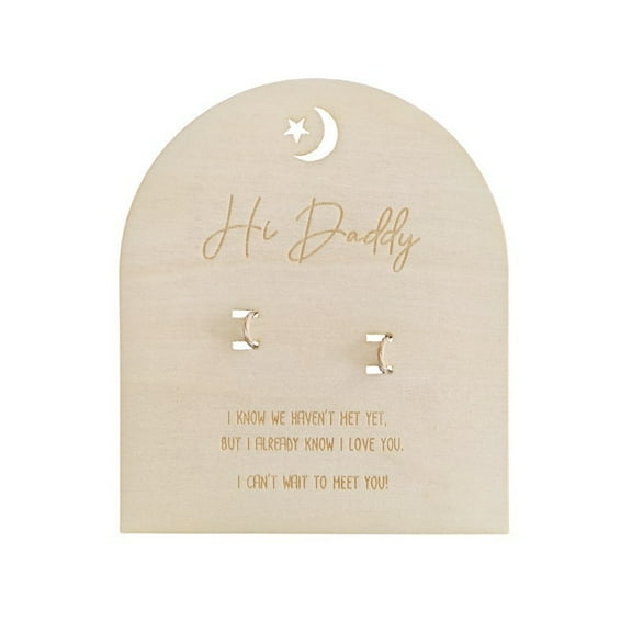 WEUVEB Memory Pregnancy Board Wooden Sign Beige 1 Set