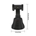 thumbnail image 2 of Gimbal Soporte para teléfono con seguimiento facial de 360 ​​grados Soporte giratorio automático para teléfono para transmisión en vivo de Vlog sidaley EL4614-01B, 2 of 2