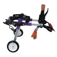thumbnail image 1 of Fauteuil Roulant pour Chien Réglable pour les Jambes Arrière, Fauteuil Roulant pour Animaux à Double Roue pour Animaux de Compagnie, Chien Handicapé, Marche Assistée, Voiture, Réadaptation des Jambes Arrière, Voiture Auxiliaire, Roues d'Exercice pour Animaux pour Chiens et Chats, 1 of 7
