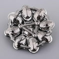 thumbnail image 4 of 1 Pieza de Botones de Vástago de de Imitación de Cristal con Base de Metal Grande, Suministros de Costura de 46 Mm para Bolsa de Traje de Ve Negro Baoblaze Aleación Rhinestone Shank Buttons, 4 of 8