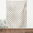 thumbnail image 3 of Vintage Upholstery Fabric by the Yard, Nostalgic Style Romantic and Monochrome Pattern of Flowers Drawn by Hand, Decorative Fabric for DIY and Home Accents, Champagne Grey by Ambesonne, 3 of 4