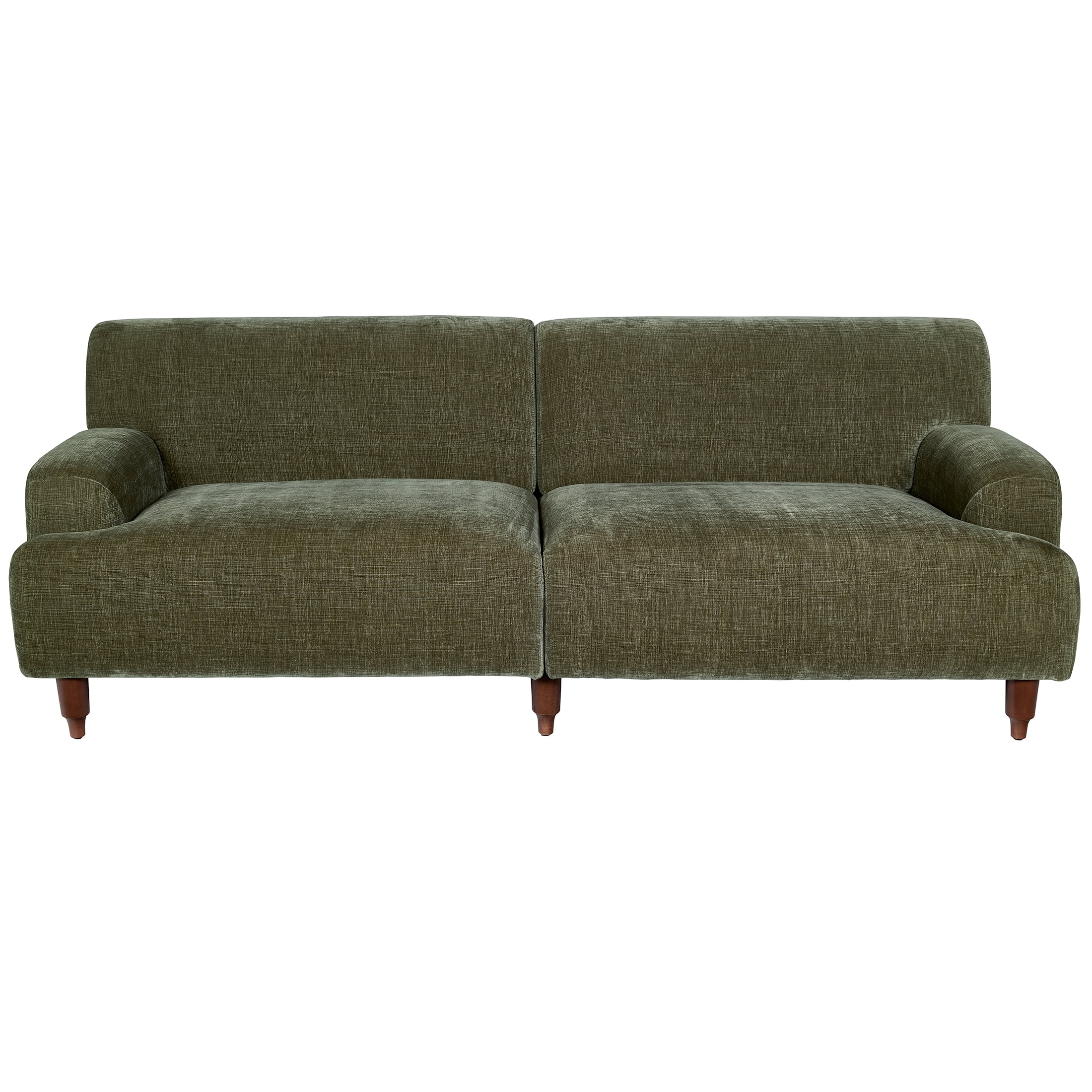Better Homes & Gardens Ambrose Sofa, Forest Green velvet