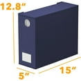 thumbnail image 7 of SpaceAid 4 Pack Sheet Organizers and Storage, Queen & King Size, Blue, Fabric, 7 of 7