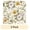 Beige, variant on Abyssaly Floral Peel and Stick Wallpaper 17.3 "x 118.1" Yellow Flower and Ink-Wash Leaves Wallpaper Vintage Vinyl Contact Paper Suitable for Home Walls Cabinet Bedroom