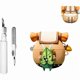 thumbnail image 1 of wonima44 [3 in 1] Silicone Korok Case Compatible with Airpods 4 with Keychain, Cute Cartoon Anime Yahaha Protective Cover with Cleaning Kit Compatible with AirPods 4 with Active Noise Cancellation, 1 of 1