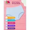 thumbnail image 5 of Fruit of the Loom Girl's Cotton Stretch Brief Underwear, 10-Pack, Sizes 4-16, 5 of 15