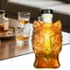 thumbnail image 5 of Botella de whisky Wolf Head, de vidrio de borosilicato alto, con forma moderna que realza el estilo de tu vino, ideal para regalo y uso personal, 330 ml., 5 of 5