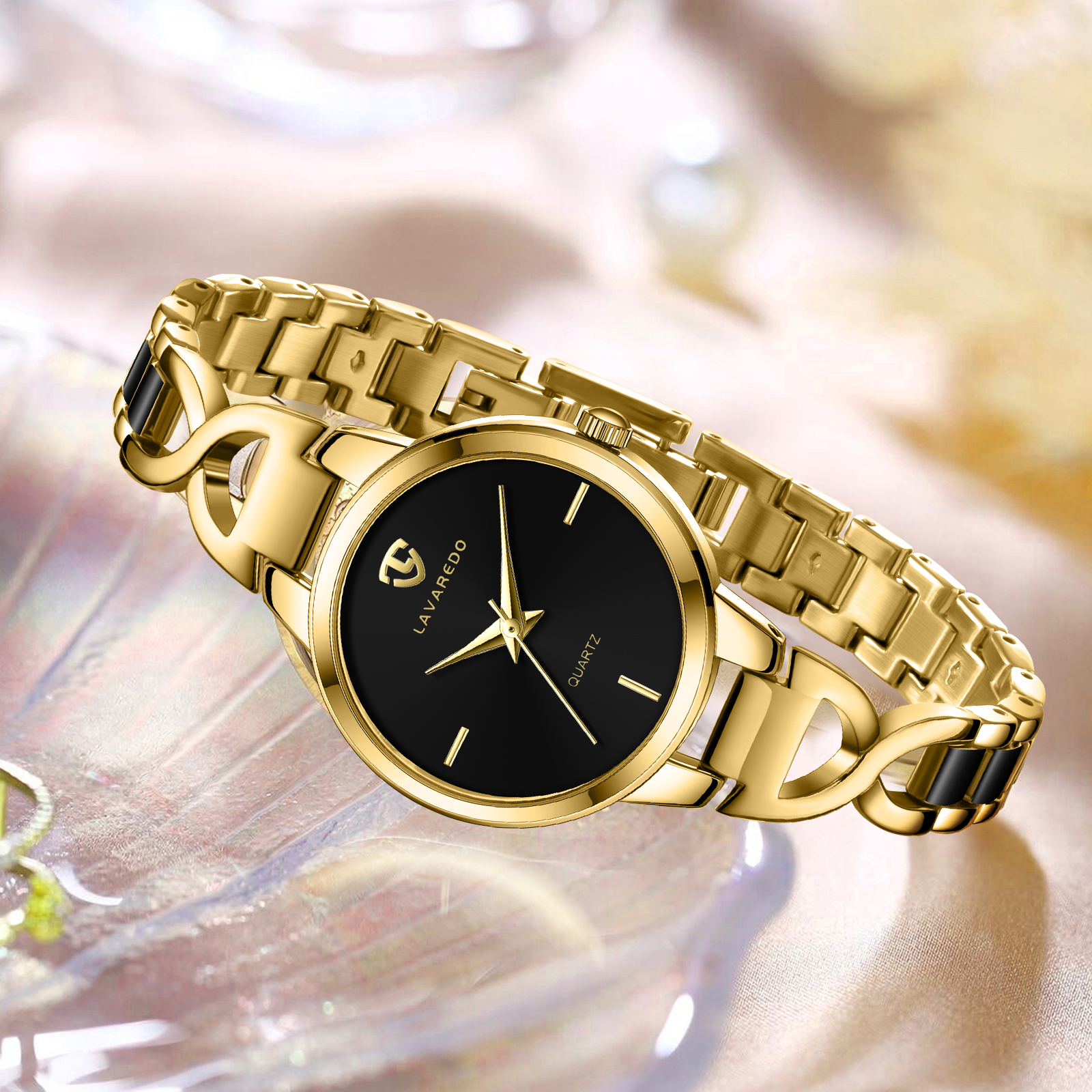Watches for Woman Elegant Bangle Watch for Women with Adjustable Strap 3ATM Water Resistance Gift for Woman